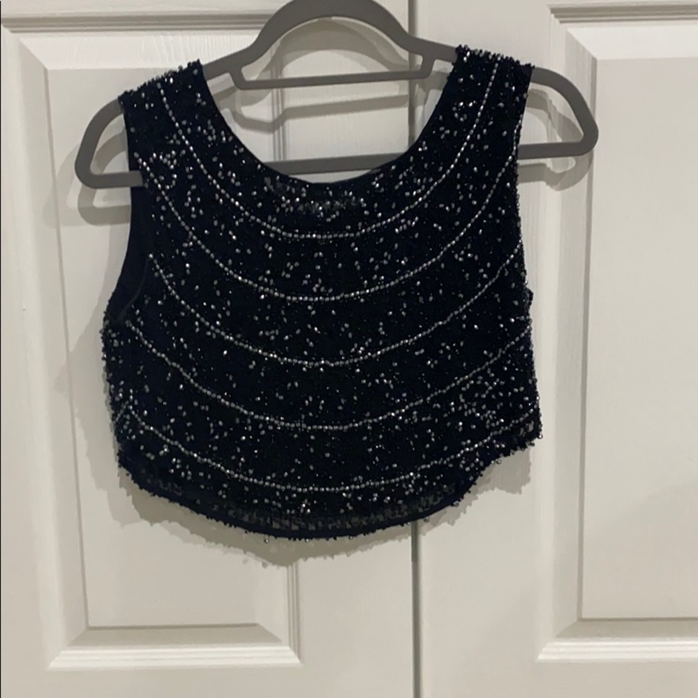 Black dressy top